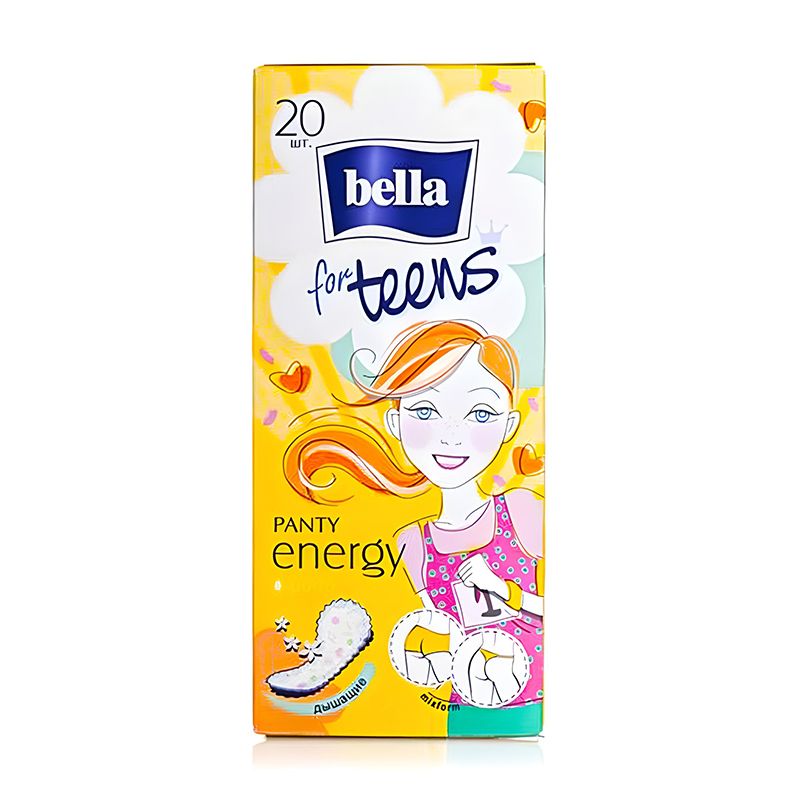 Прокладки щоденні Bella for Teens Panty Energy mini 20 шт thumbnail popup