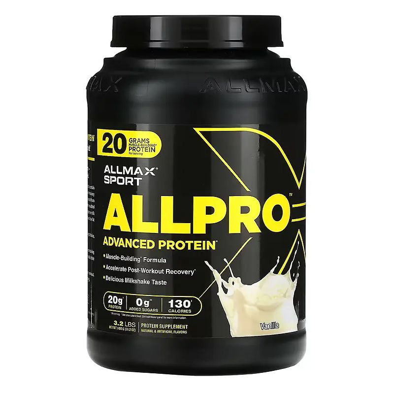 Протеїн Allmax Nutrition ALLPRO Advanced Protein 1453 g (Vanilla) thumbnail popup