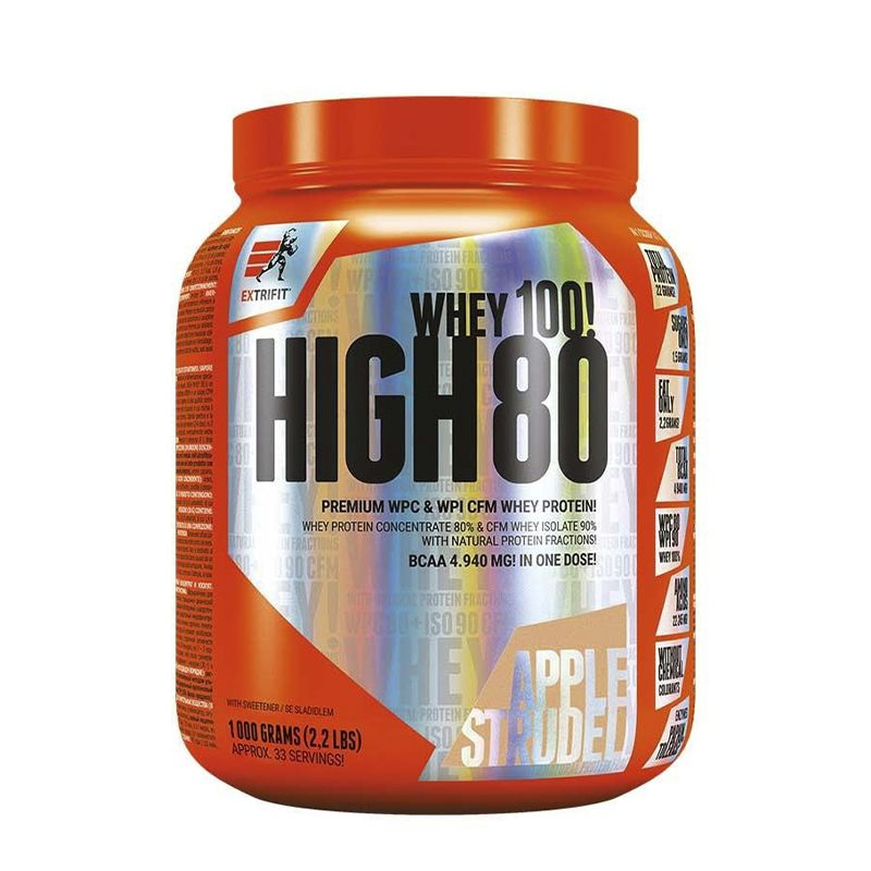 Протеїн Extrifit High Whey 80 1000 g (Apple Strudel) thumbnail popup