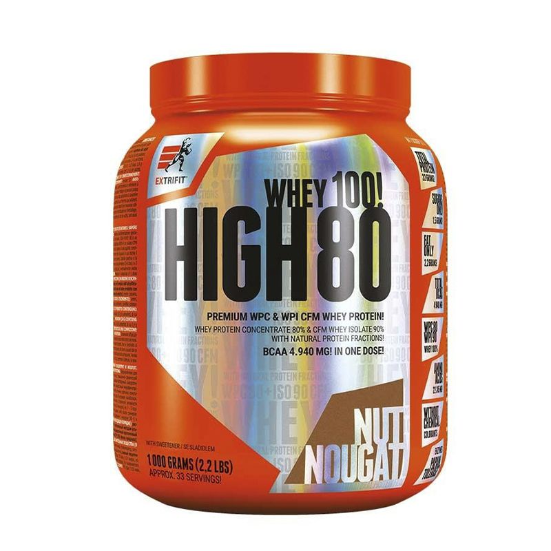 Протеїн Extrifit High Whey 80 1000 g (Nut Nougat) thumbnail popup