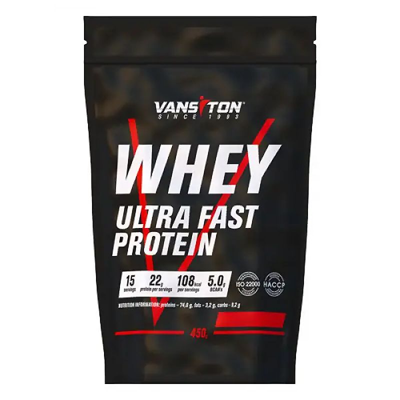 Протеїн Vansiton Ultra Protein 450 г (Вишня) thumbnail popup