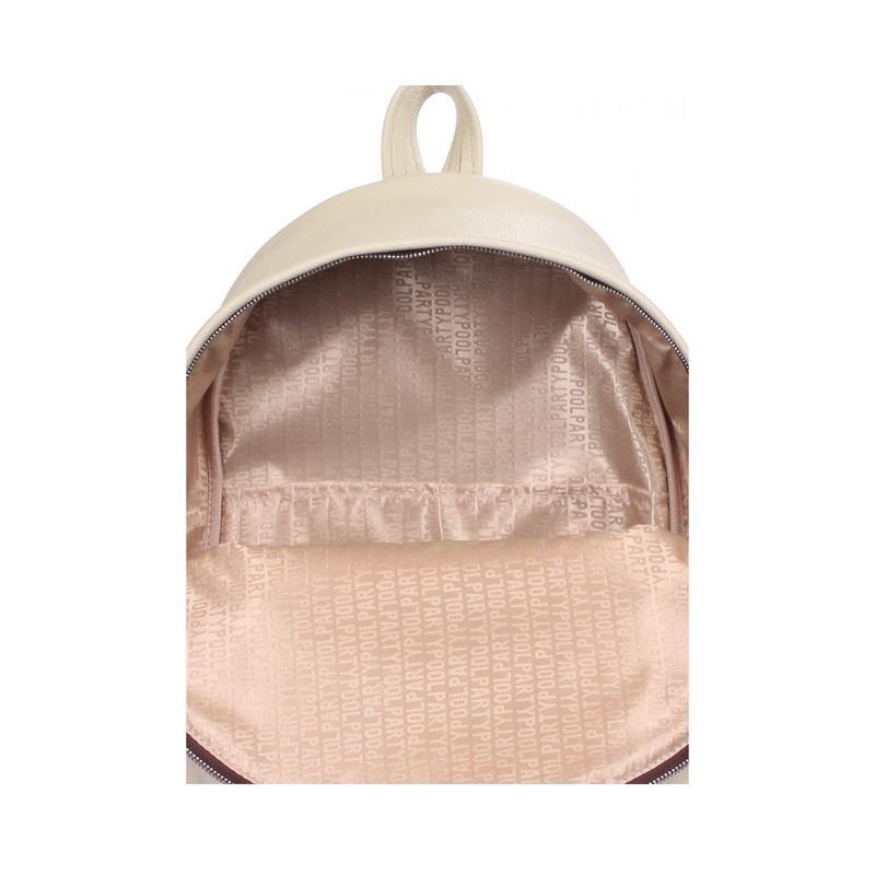 Рюкзак шкіряний POOLPARTY бежевий (backpack-leather-beige)  - 51552 thumbnail popup