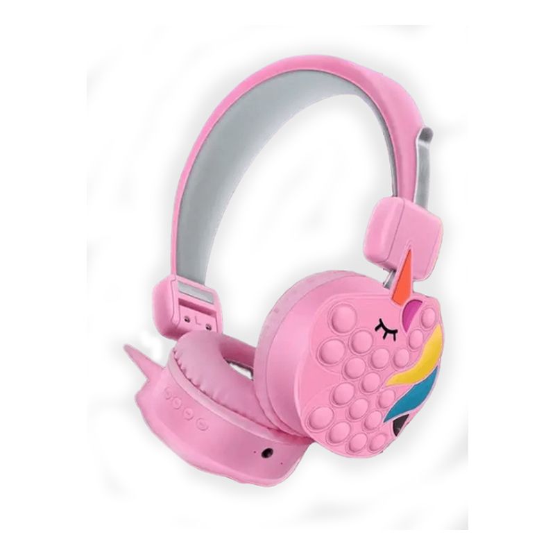 Рожеві дитячі навушники Єдиноріжки поп іт (F1139) thumbnail popup