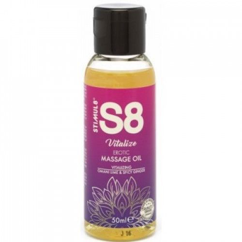 Масажна олія S8 Massage Oil (оманський лайм та гострий імбир) 50мл (185) thumbnail popup