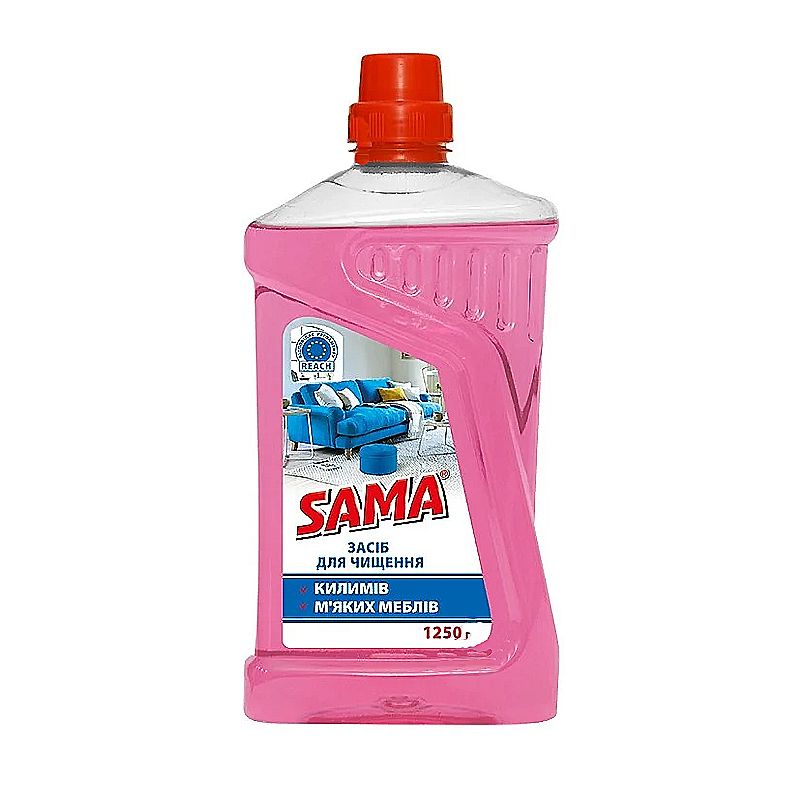 Засіб SAMA для очищення килимів, меблів, 1250г thumbnail popup