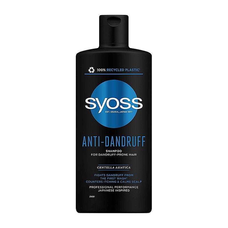 Шампунь Syoss Anti-Dandruff для волосся, 440мл (20394) thumbnail popup