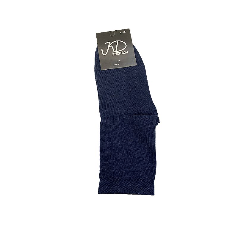 Шкарпетки KristiDom чоловічі стрейчеві, середні сині р. 41-43 (590175)  thumbnail popup