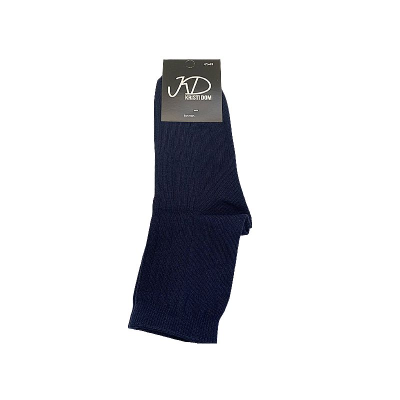 Шкарпетки KristiDom чоловічі стрейчеві, сині, середні 41-43р (833671) thumbnail popup