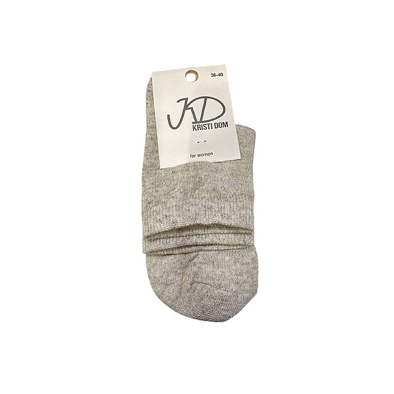 Шкарпетки KristiDom жіночі стрейчиві "сітка" сірі р. 36-40 (832636) thumbnail popup