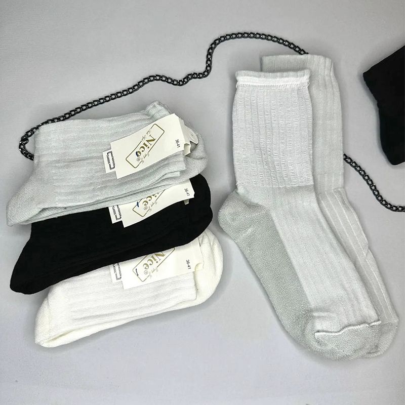 Шкарпетки жіночі оптом, високі махрова стопа Nice, 6 пар, р.36-41 (170901) thumbnail popup