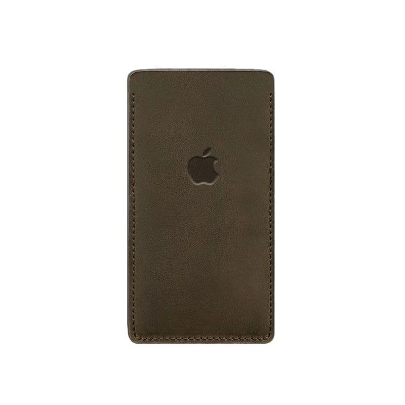 Шкіряний чохол для iPhone 12 Темно-коричневий thumbnail popup
