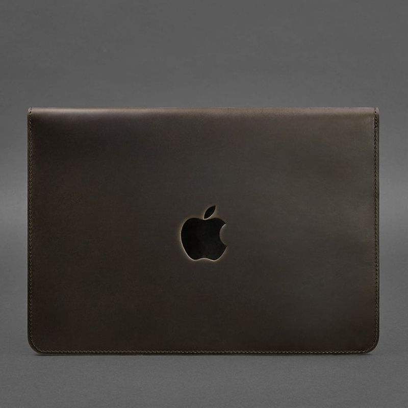 Шкіряний чохол-конверт на магнітах для MacBook 14 thumbnail popup