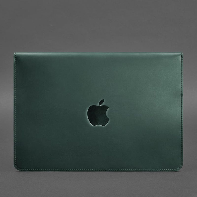 Шкіряний чохол-конверт на магнітах для MacBook 14 thumbnail popup