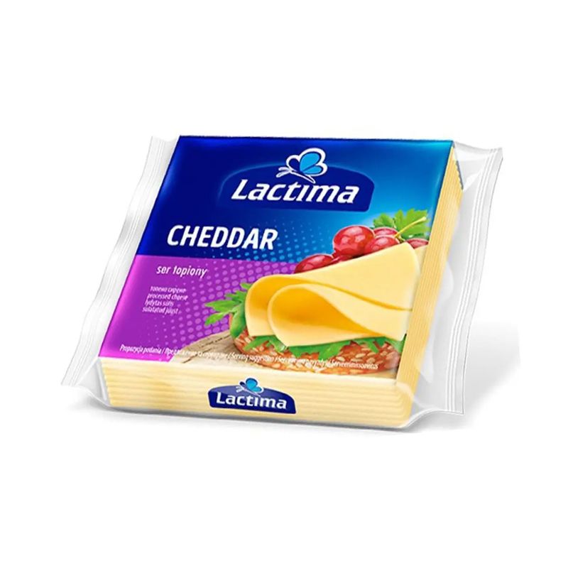 Сир порційний Lactima Cheddar (Чеддер), 140 г thumbnail popup