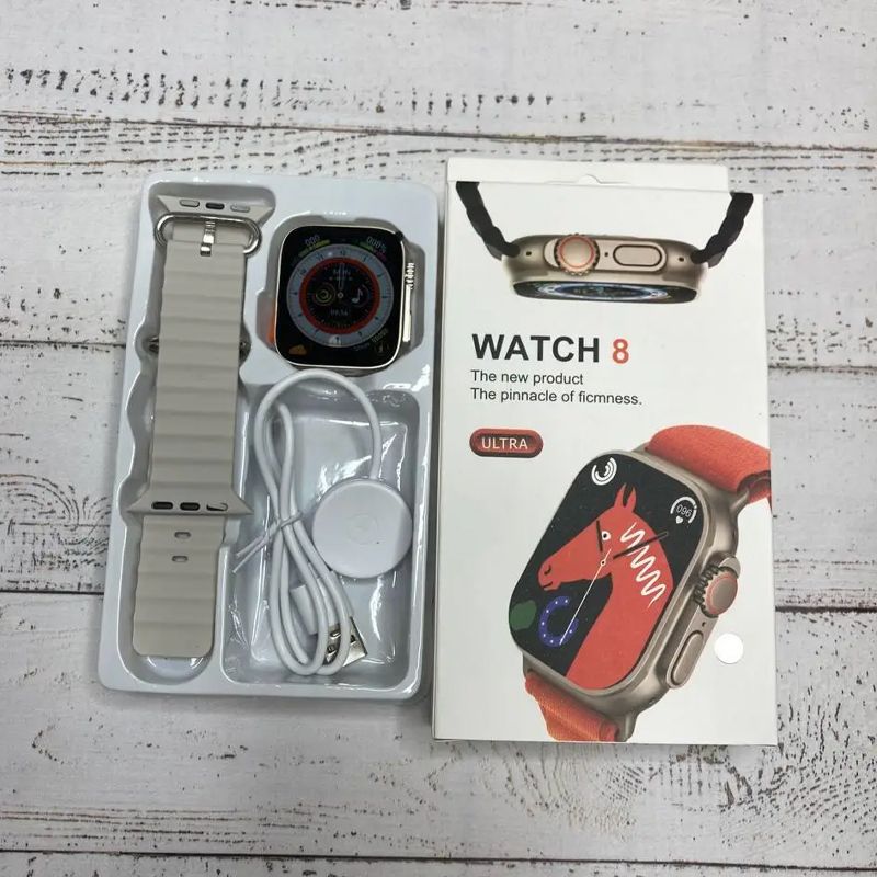 Смарт Годинник GT9 ULTRA 8 Smart watch 49 мм White (GT9 ULTRA White) thumbnail popup