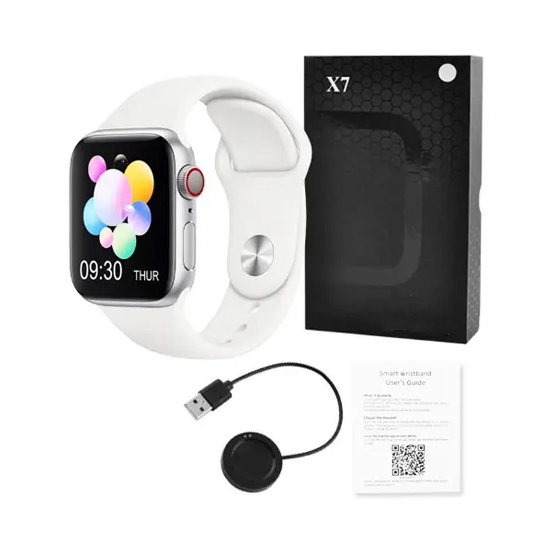 Смарт годинник Smart Watch X7 з тонометром, білий (X7 White) thumbnail popup