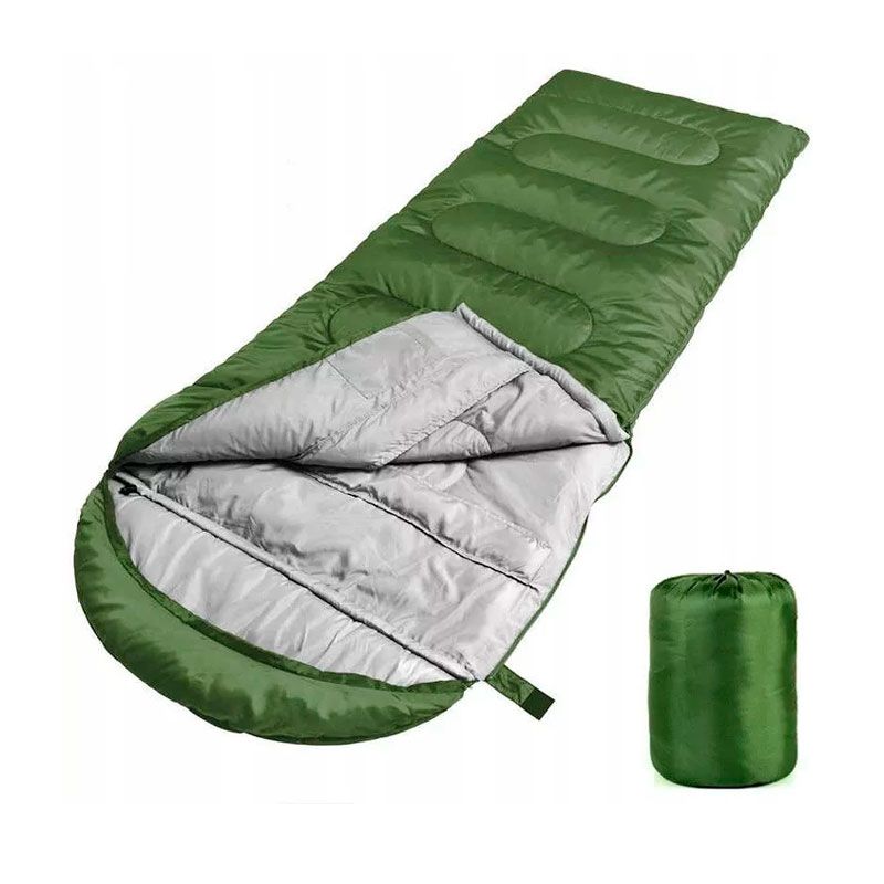 Спальний мішок літній , спальник 15C Omny, зелений thumbnail popup