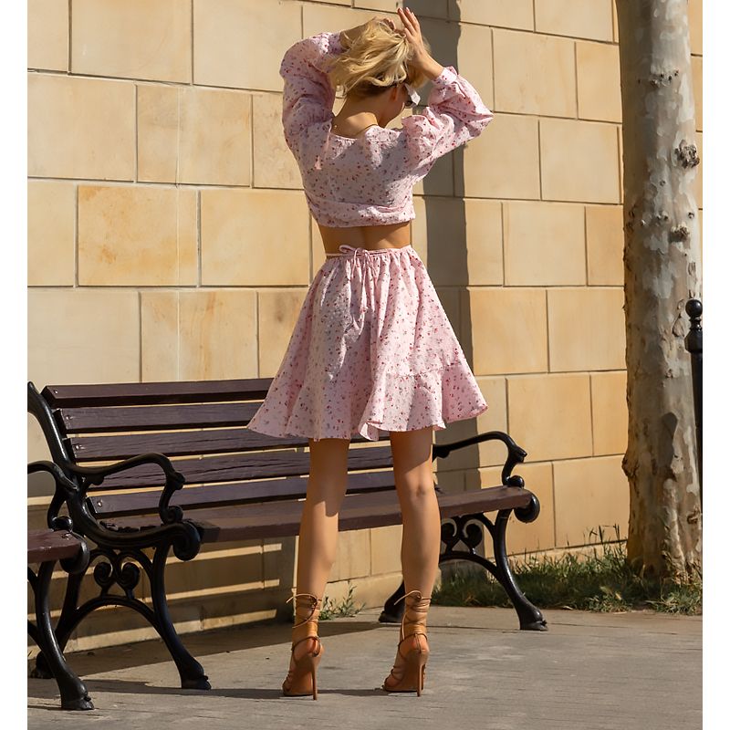 Сукня Sara тканина:батіст, рожевa M (20665) thumbnail popup