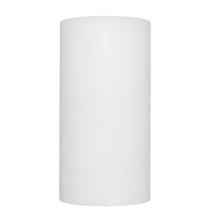 Свічка Рустік Циліндр (7 х 13 см) білий thumbnail popup
