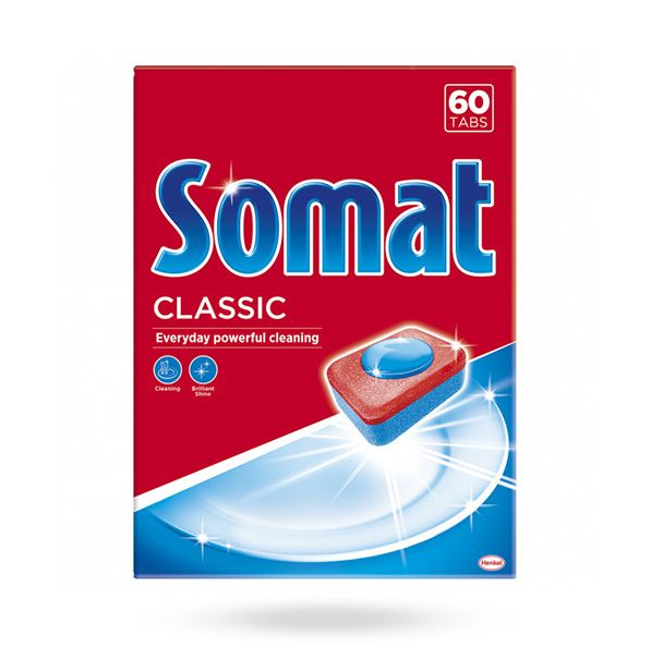 Таблетки Somat Classic для посудомийної машини, 60 шт thumbnail popup