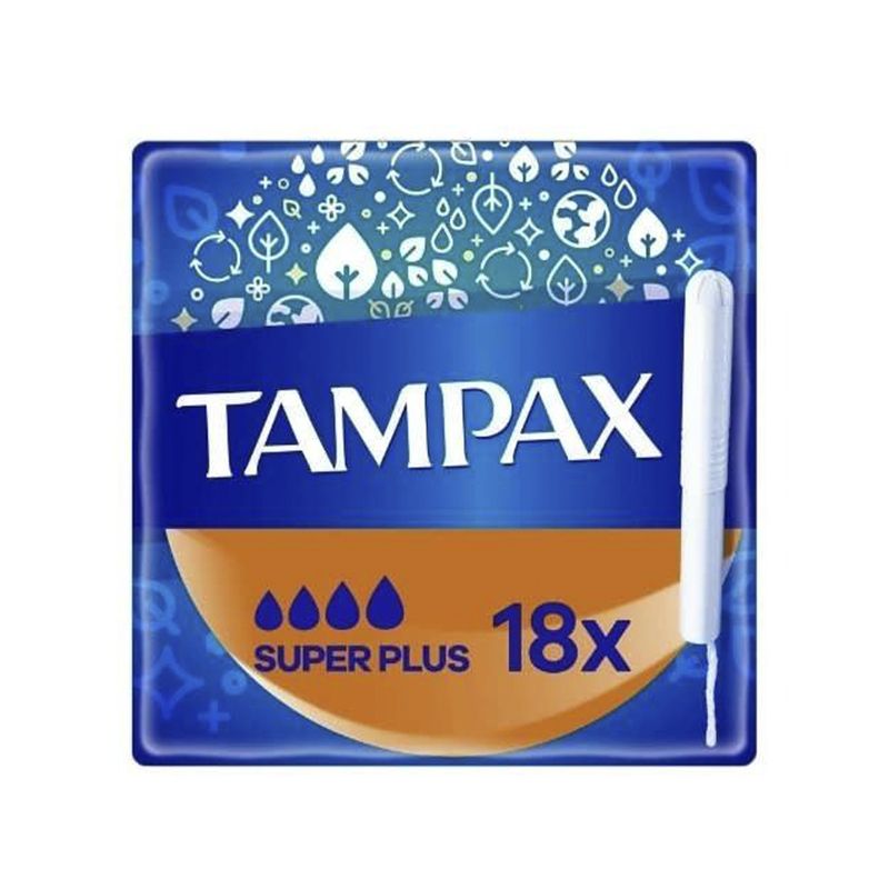 Тампони Tampax Compak Super Plus, з аплікатором, 18 шт thumbnail popup