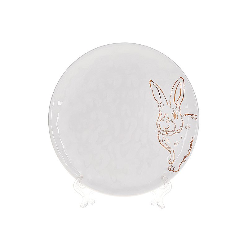 Тарілка Bonadi Bunny, керамічна 21,5 см (795-214) thumbnail popup