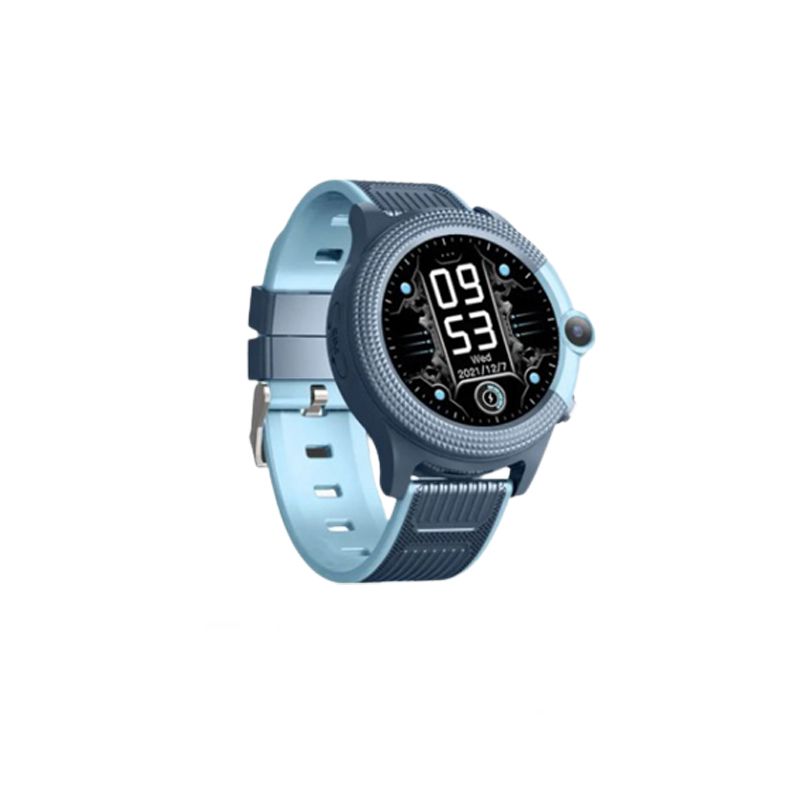 Дитячий розумий смарт годинник-телефон Lemfo D36 з GPS та підтримкою 4G та вологозахистом Синій thumbnail popup