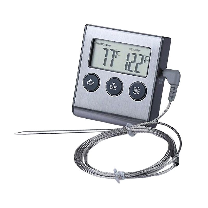 Термометр кулінарний KCASA TP-700, з таймером і магнітом - 132064 thumbnail popup