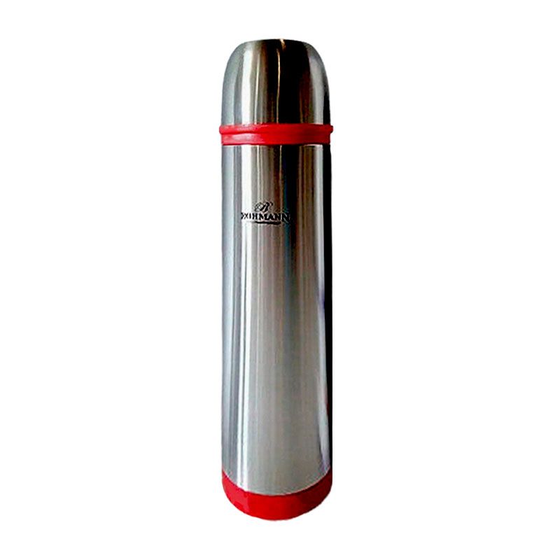 Термос Bohmann з нержавіючої сталі 1000 мл, червоний (BH 4492 red) thumbnail popup