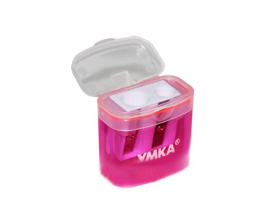 Точилка `Умка` прямокутна, з контейнером рожева (ТЧ65-12) thumbnail popup