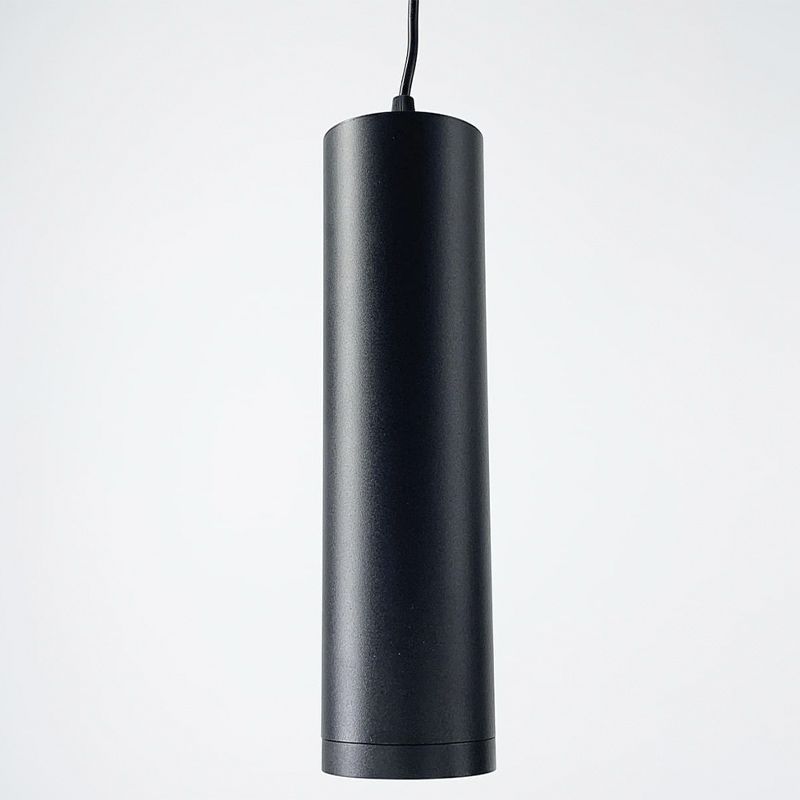 Точковий підвісний світильник у чорному корпусі thumbnail popup