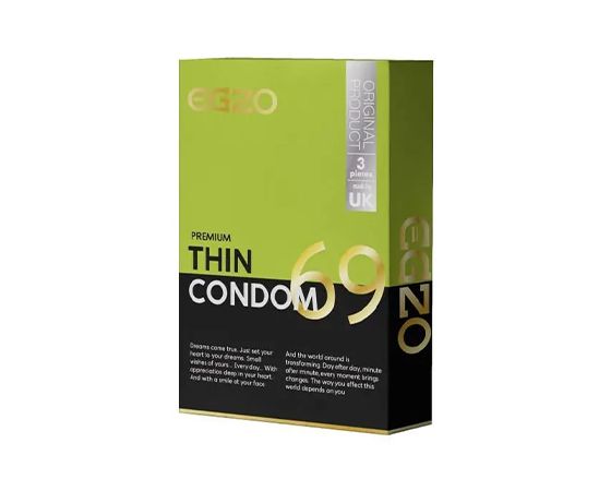 Тонкі презервативи EGZO 