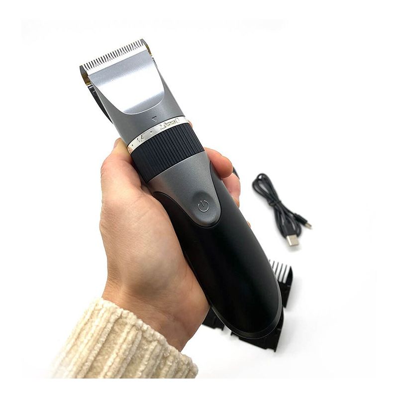 Тример для гоління та стрижки DS-C1082, з акумулятором та насадками
 thumbnail popup
