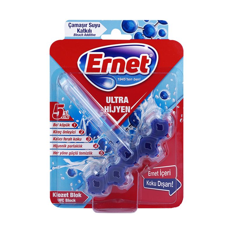 Туалетний блок Ernet Ultra Hygiene з відбілювачем, 50г (613790) thumbnail popup