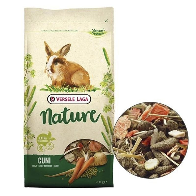 Versele-Laga Nature Cuni беззерновий корм для кроликів, 700 г thumbnail popup