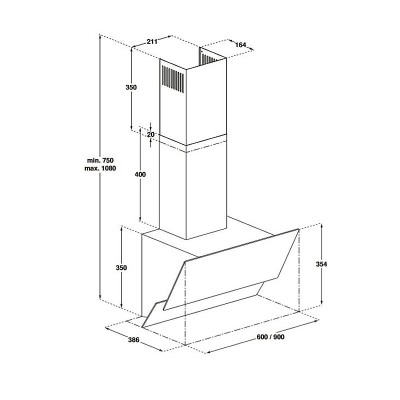 Витяжка BOSCH  DWK 66AJ60T thumbnail popup