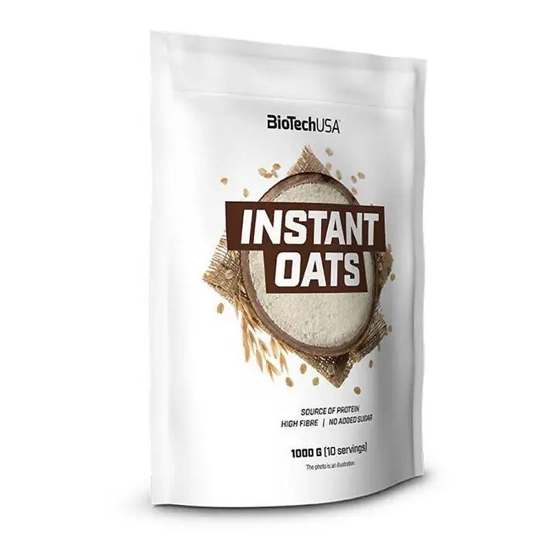 Вівсяні пластівці швидкого приготування BioTech Instant Oats 1000 g (Chocolate) thumbnail popup