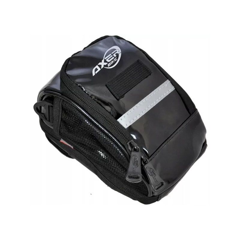 Водонепроникна велосумка на кермо, чоловіча сумка два в одному 1L Axer (S25680 black) thumbnail popup