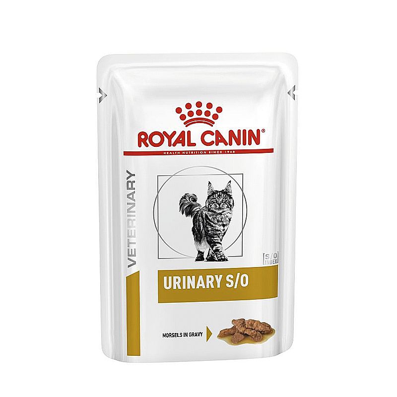 Вологий корм для котів, для підтримки сечовивідної системи Royal Canin Urinary S/O pouch 85 г thumbnail popup