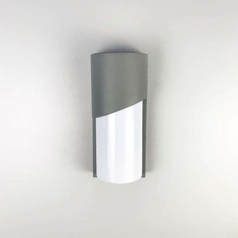 Вуличний LED світильник сірого кольору thumbnail popup