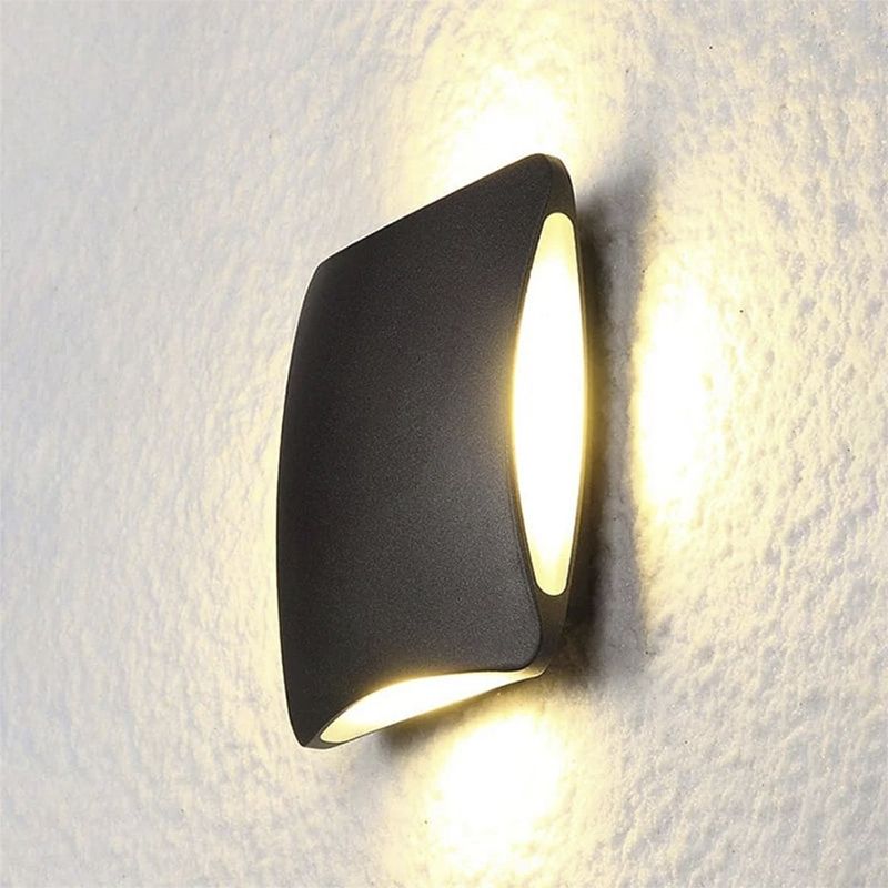 Вуличний світильник LED чорного кольору thumbnail popup