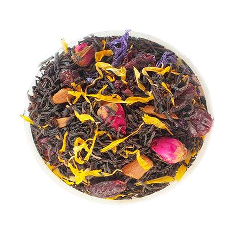 Чорний чай з добавками фруктів Загадка сходу ТМ «Чайні шедеври», 500 г thumbnail popup
