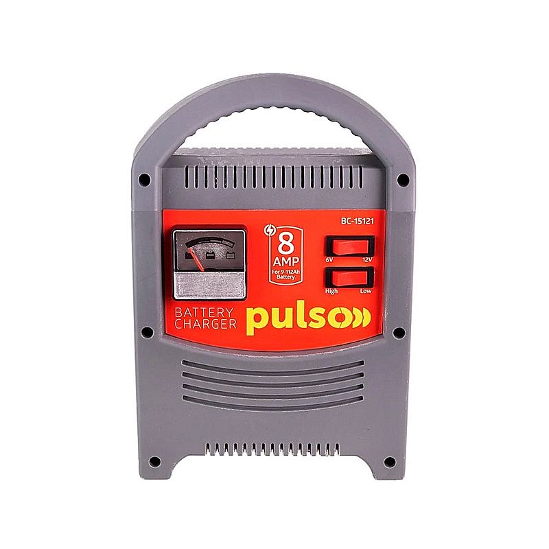 Зарядний пристрій PULSO BC-15121 12V 8A 9-112AHR стрілковий індикатор thumbnail popup