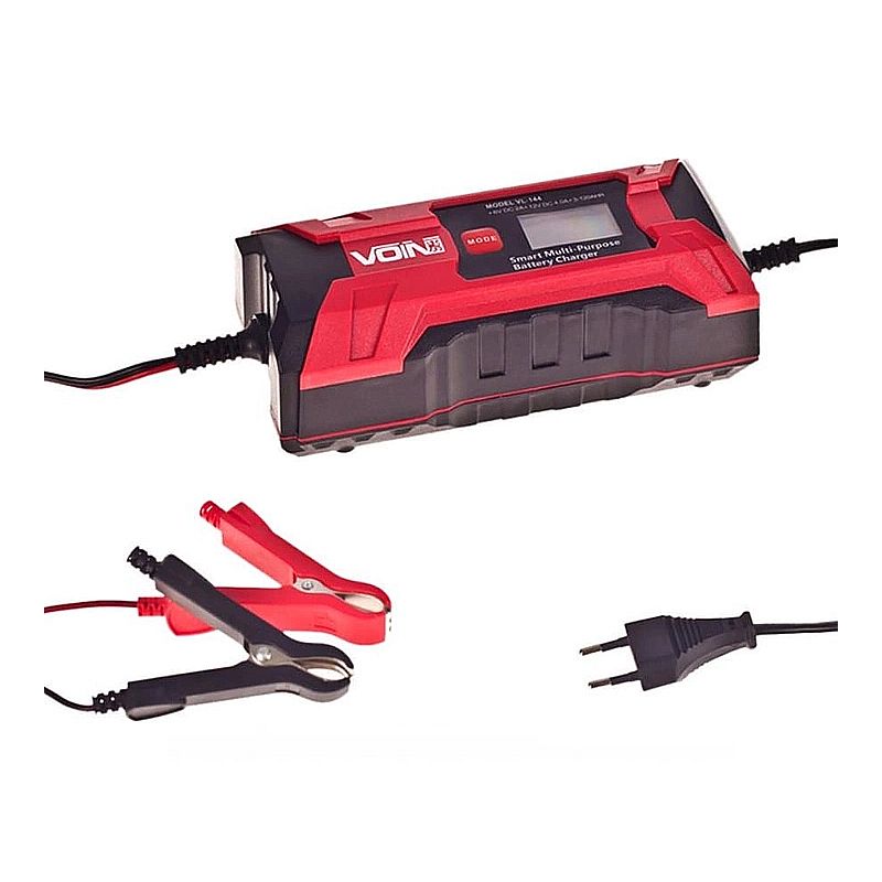 Зарядний пристрій VOIN VL-144 6-12V; 3-5-7A; 3-150Ah LCD Імпульсний thumbnail popup