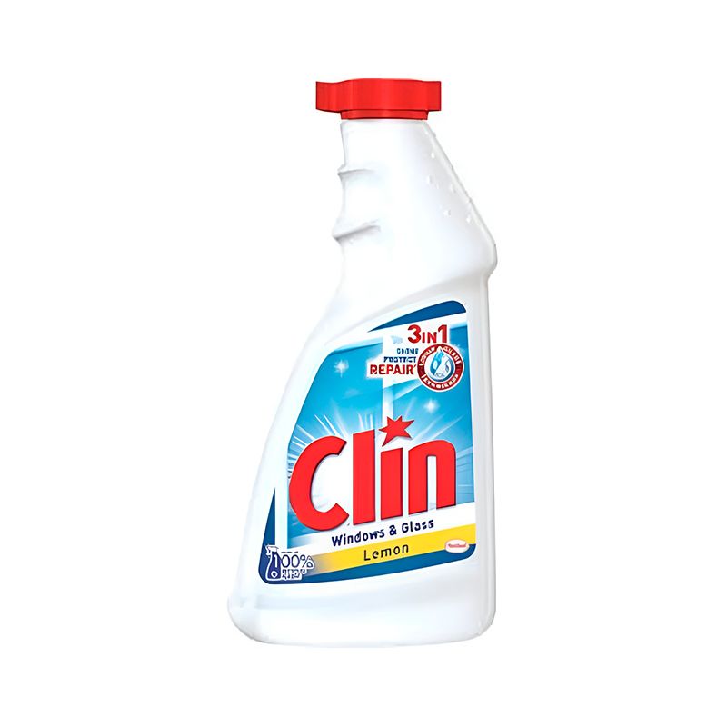 Засіб для миття вікон спрей Clin Lemon 500 мл (02329)
 thumbnail popup