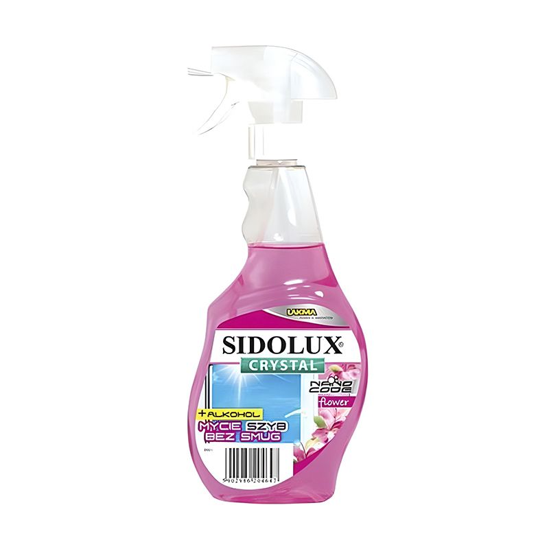 Засіб для миття вікон та скляних поверхонь Квітковий (тригер) 0,5 л. (10) SIDOLUX CRYSTAL thumbnail popup