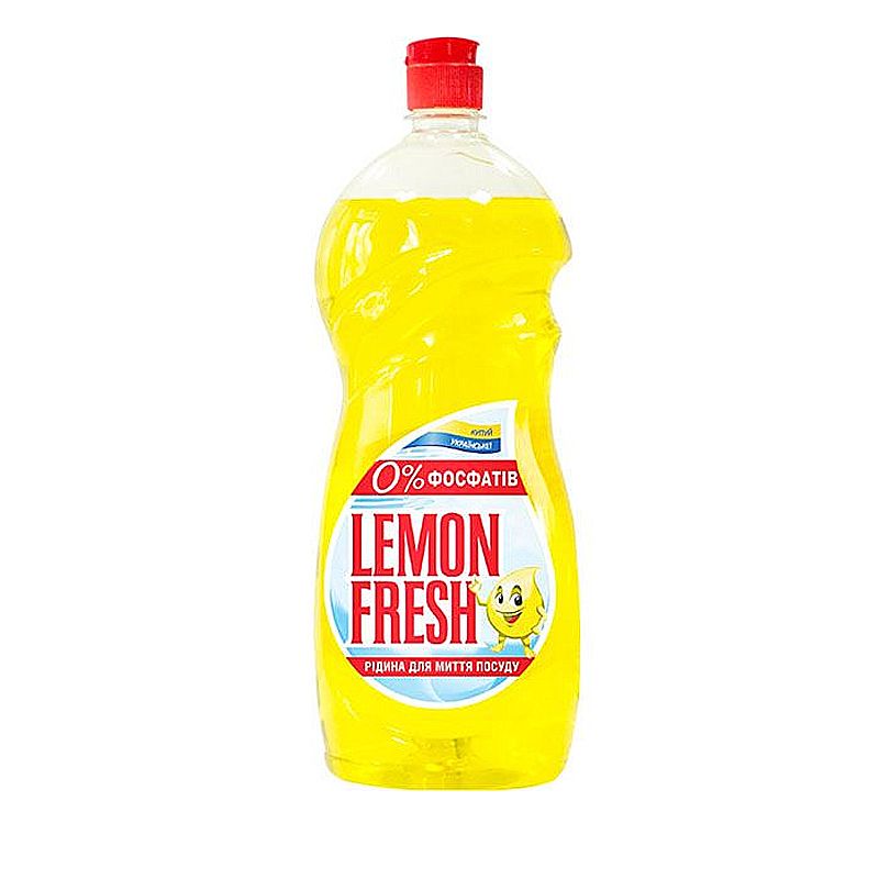 Засіб Lemon Fresh для миття посуду 1,5 л Жовтий (01445) thumbnail popup
