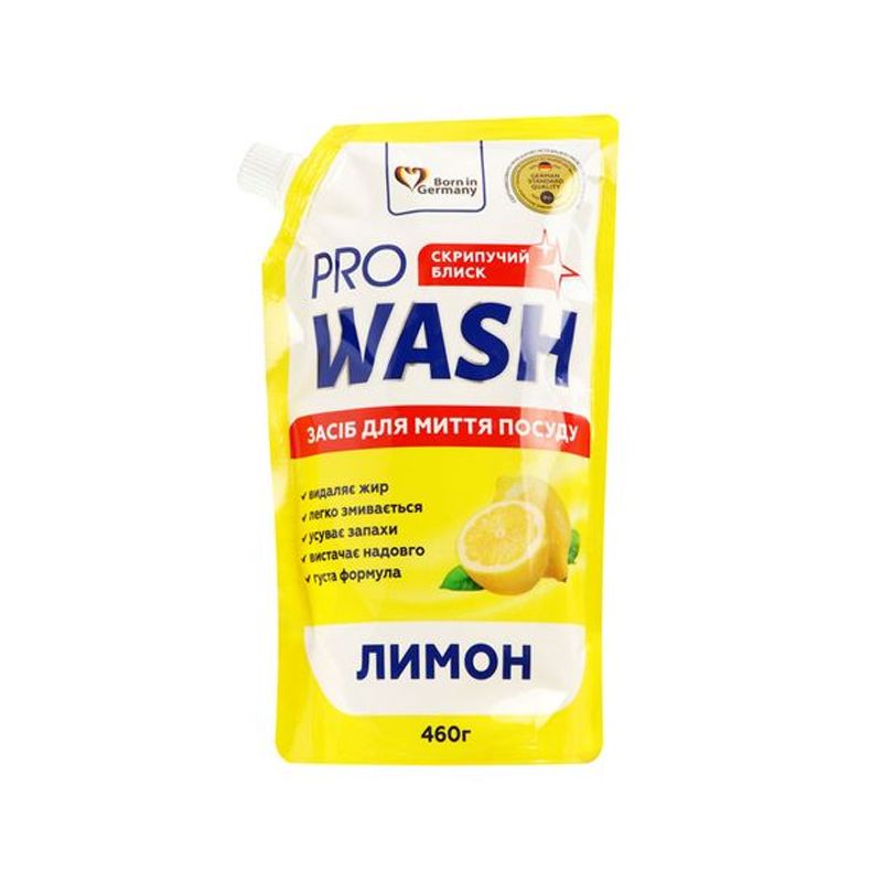 Засіб ProWash для миття посуду 0,46л Лимон дой-пак (09664) thumbnail popup