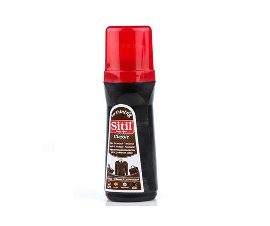 Жидкая крем краска для нубука (коричневая) 100 мл (3485) thumbnail popup