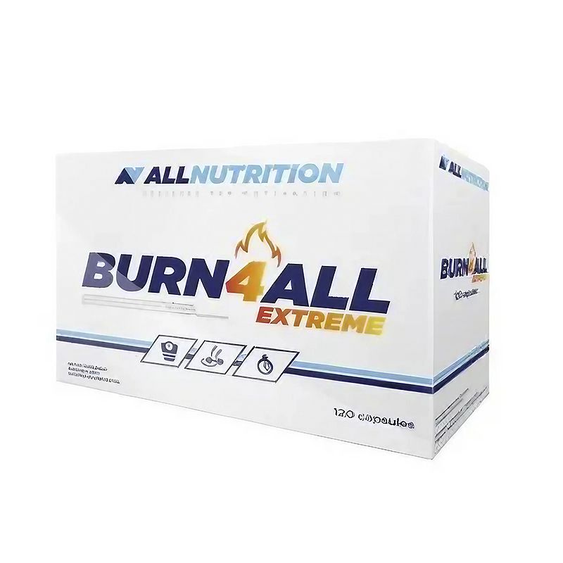 Жироспалювач AllNutrition Burn4all Extreme 120 caps thumbnail popup